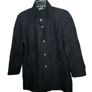 Geiger 100% New Wool Pea Coat. Size 8.‎